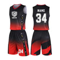 Custom Professional Fashion Full Dye Sublimated Team Sets Basketball Uniforms