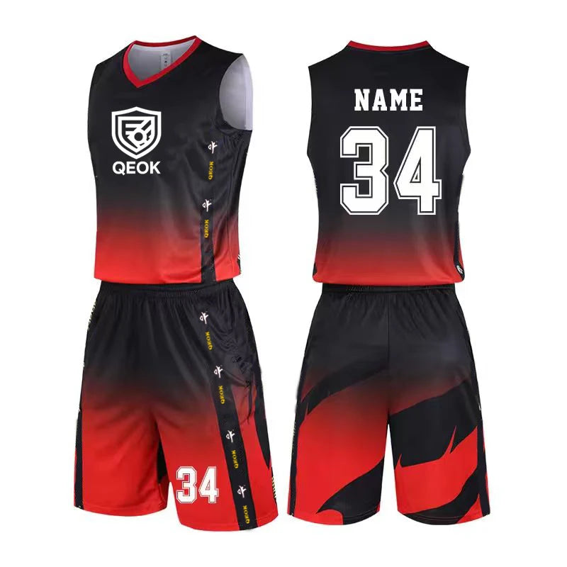 Custom Professional Fashion Full Dye Sublimated Team Sets Basketball Uniforms