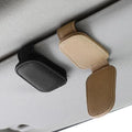 Multi Functional Car Sunglasses Holder Clip Magnetic Glasses Card Hanger for Sun Visor