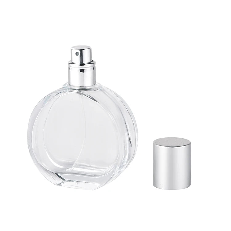 Wholesale Free Sample Custom Logo 50ml 100ml Oil Spray Glass Perfume Room Spray Mist Atomizer Bottles with Screen Printing