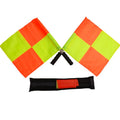 LXY-111 Wholesale Waterproof 2Pcs Referee Linesman Flags with Storage Bag Rugby Hockey Training Accessory