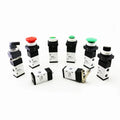 MV322 MV522 Series 3/2 5/2 Way Pneumatic Mechanical Flow Control Push Button Air Release Switch Valve for Air Gas Oil