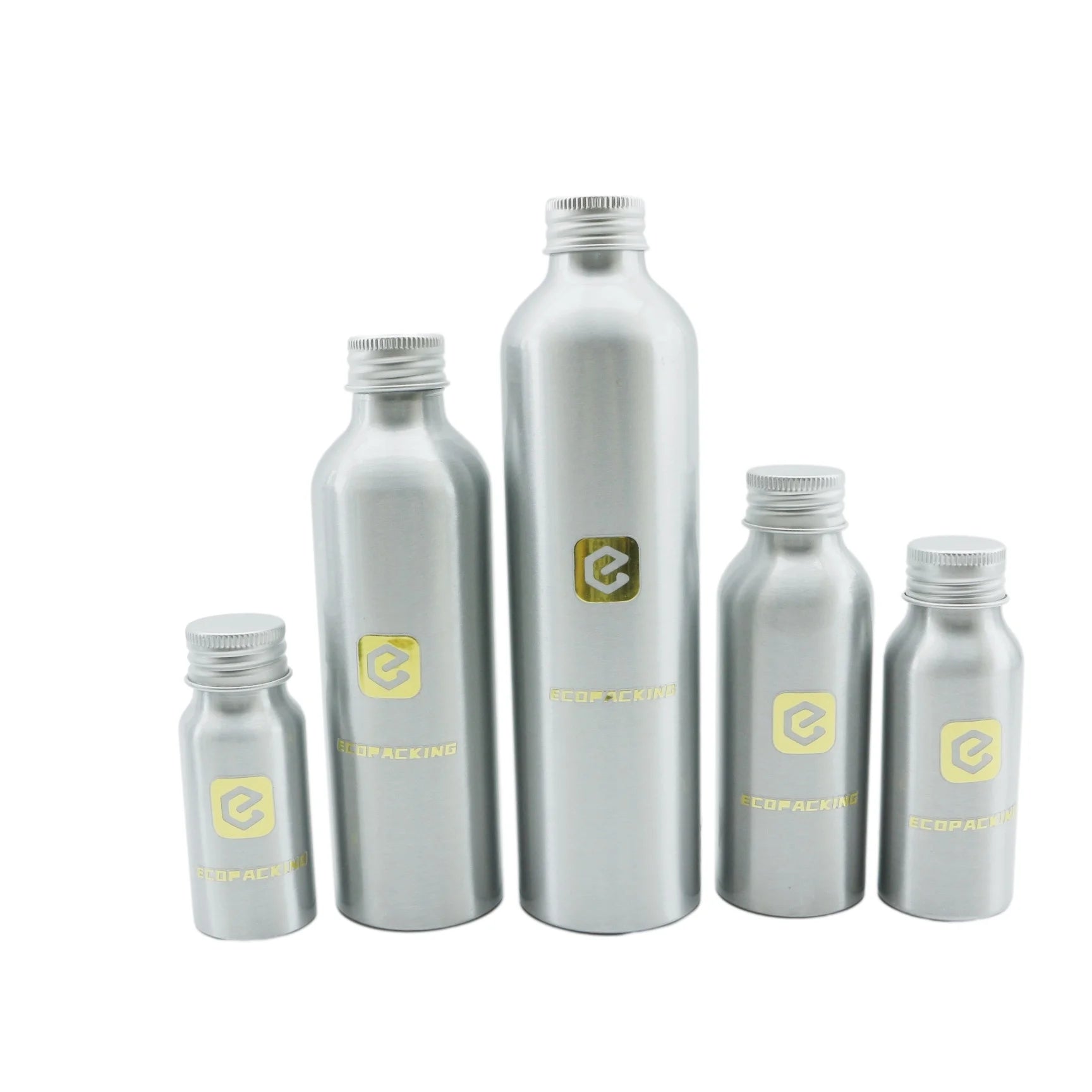 Empty Cosmetic 30ml 50ml 100ml 120ml 150ml 250ml 500ml Aluminium Bottle with Aluminium Cap