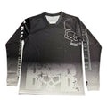 Sublimated Breathable Windproof Plus Size Sportswear Bicycle Blank Motocross Jerseys Long Sleeve with Customized Label