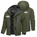 Custom Logo Wholesale Wind Winter Jacket With Logo Men Custom Winter Cycling Hoodie Top Jackets for Men New Design