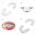 CE Professional Transparent Food Grade EVA Dental Guards Multi-Purpose Night Guard Grinding Teeth Mouth Guards OEM Customization