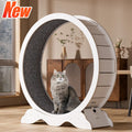 CATSOUL 5.0 Cat Furniture Exercise Running Treadmill Scratcher Solid Wood Pet Toy Interactive Wooden Cat Exercise Running Wheel