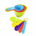 Colorful Plastic 6 Piece Kitchen Cooking Set Cute Smart Digital Food 1 Gram 60ml Measuring Spoon Scale Eco-Friendly Dishwasher
