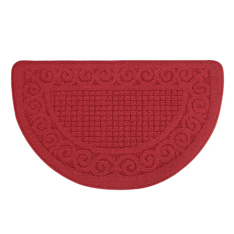 Bath Mats Soft Semicircular Entrance Floor Carpet for Home Customizable Non-slip Polypropylene Microfiber Latex 10 Foot Doors