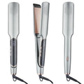 Professional Hair Styler High-Temperature Keratin Treatment Flat Iron Hair Curler Dual Voltage LCD Display Electric Power Source