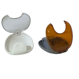 Teeth Whitening Accessories Retainer Box Hot Sale Dental Supplies Plastic Orthodontic Retainer Holder Aligner Case
