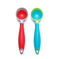 Nonstick  Comfortable Handle Ice Cream Scoops Anti-Freeze Food Grade PPR + Rubber Ice Cream Scooper with the Hung Hole Design
