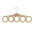 New Design 16 Inch PP/PS Material clear Round Plastic Scarf Hangers