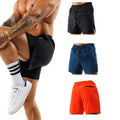 Plus Size Muscular Men's Sports Shorts Summer Casual Breathable Gym Shorts Quick Dry Breathable Pants