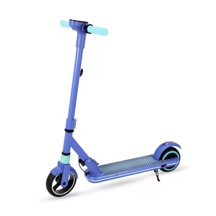 HEZZO Eu Uk Warehouse Free Shipping Kid Kick Scooter Electric Kids Scooter 130W 24V Foldable Kids Escooter