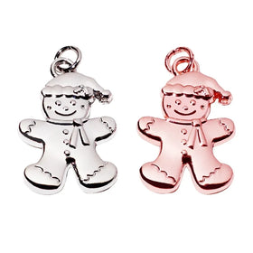 Fashion Bear Shape hang Tags Making Custom logo Metal Key Chain Pendant Bracelet Gold Charms Fitting