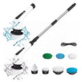 Portable Rechargeable Telescopic Extended Car Home Kitchen Bathroom Toilet Electric Scrubber Cleaning Brushes