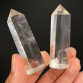 Wholesale 5-6CM Clear Quartz Point Natural Healing Stones Gemstone Tower Crystal Wand Points