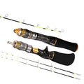 Manufacture Portable Lure Fishing Rod Carbon Solid Winter Ice Fishing Rod Raft Fishing Rod