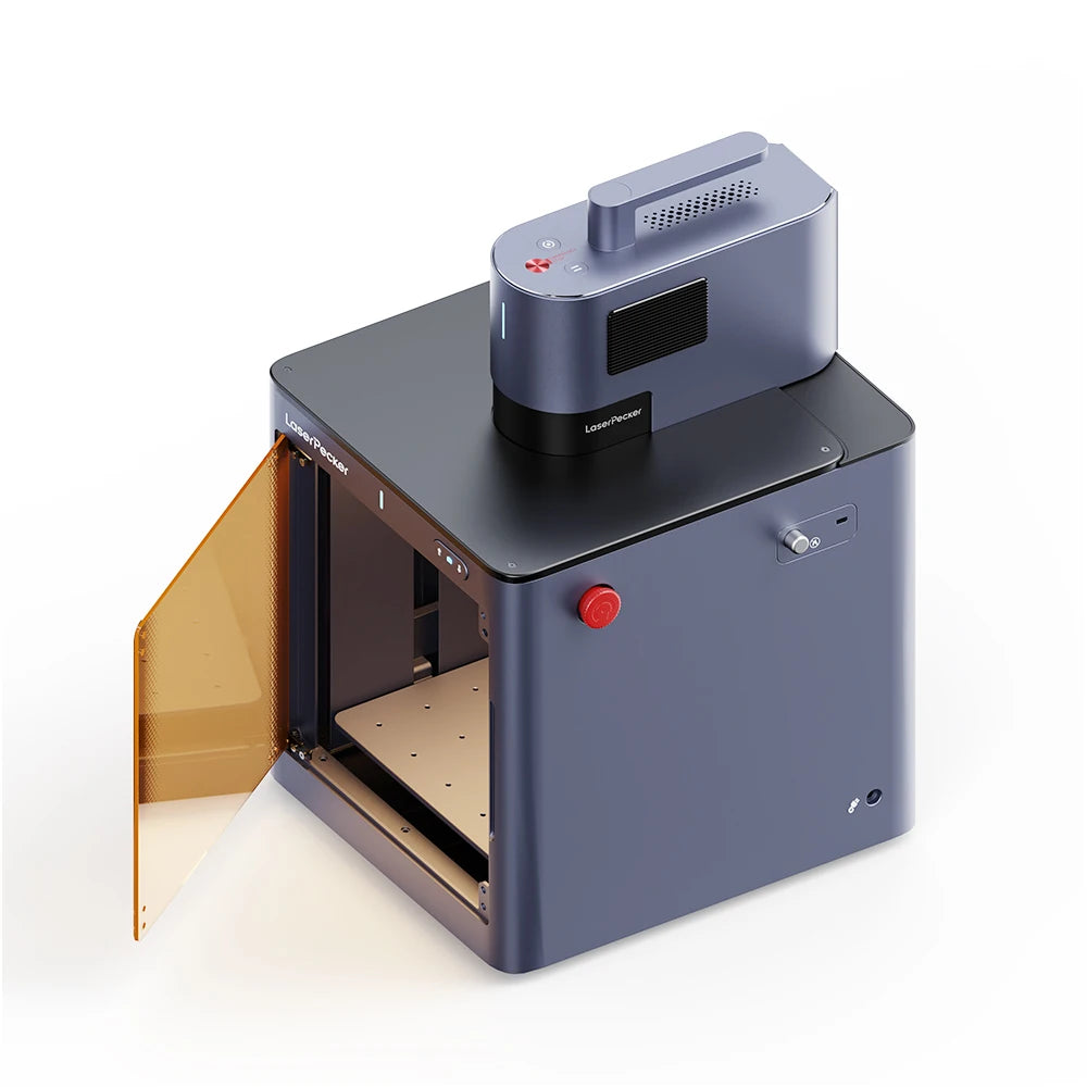 LaserPecker LP5 Protective With Safety Enclosure with Camera 20W Laser 10000mm/s for 3D Grayscale Embossing DIY All Materials