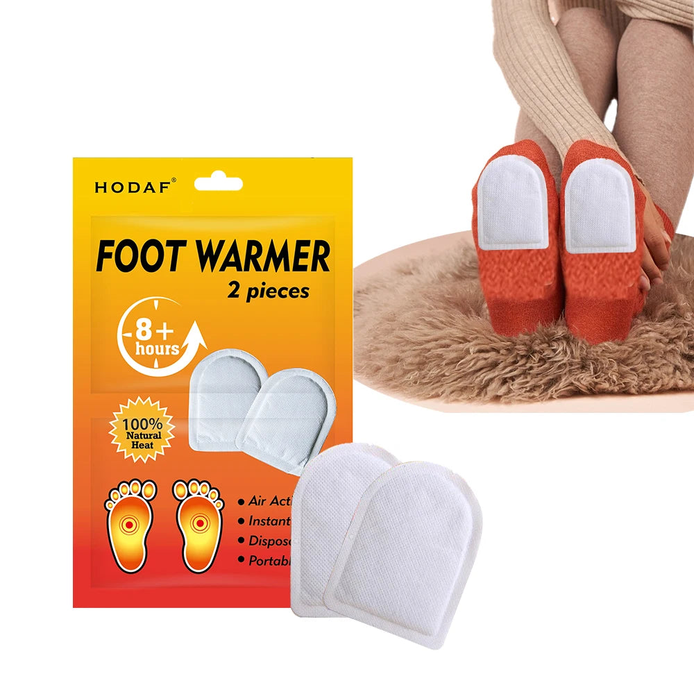Easily Apply With Adhesive Ultra Thin Air Activated Easy to Use Foot Warmer Patch