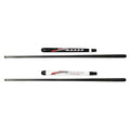 Premium Quality Black/White 2-pc Carbon Forelimb42 Inch Lengthstainless Steel Fast JointBilliard Pool Jump Cue Stick for Sale