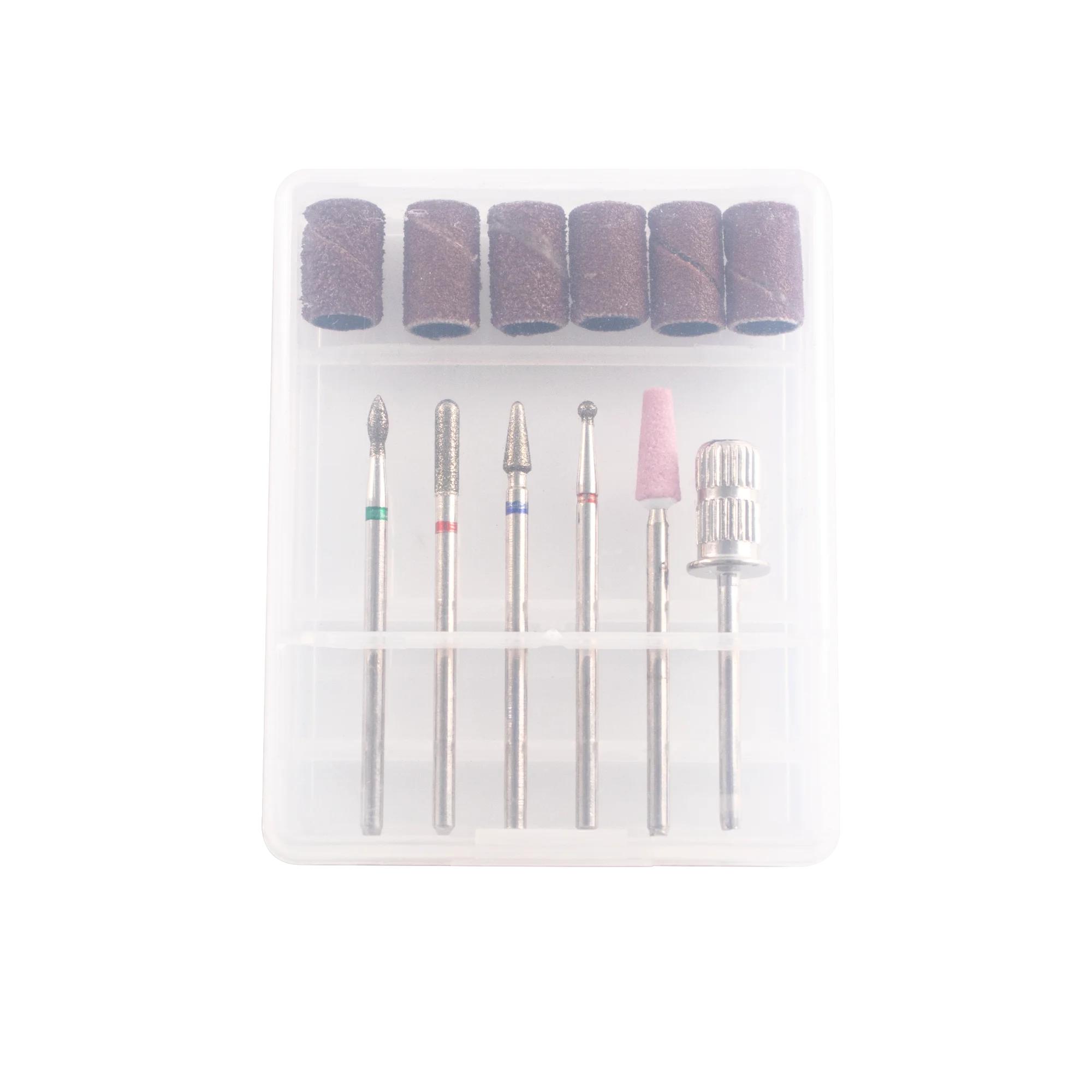 Drill Bit Set 6pcs Hot Selling for E File Customized Logo