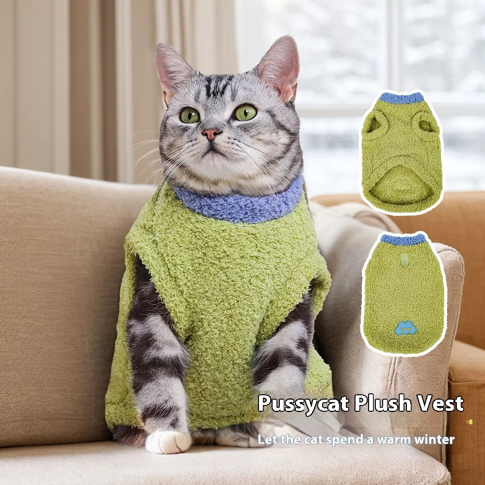 Pet Dog Clothing Custom Cat Winter Clothes for Cats