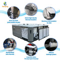 CE Approved whirlpool Spa Massage Spa Tub Outdoor Jacuzzier Balboa Gecko SpaNet Joyonway Hot Tub for 5 Person
