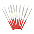 10 Pcs Wood Rasp Hand File Half Round Flat & Needle Files Wood Filing  Set for Woodworking Tool
