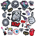 Free Sample Custom 9-Color Chenille Hoodie Patch Embroidery Cherry Patch for Hat Use Fabric Material
