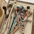 Acetate Thick Luxury Hair Stick Wand Chinese Traditional Hairpins Acid Korean Chopsticks Girls