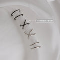925 Sterling Silver Double-layer Cross Personality Street tide Korean Version of Small Ear Ring New Ins Ear Clip Ear Stud