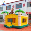 Family Fun Outdoor Indoor 4.6m Monkey Themed Inflatable Castle with Easy Setup for Kids