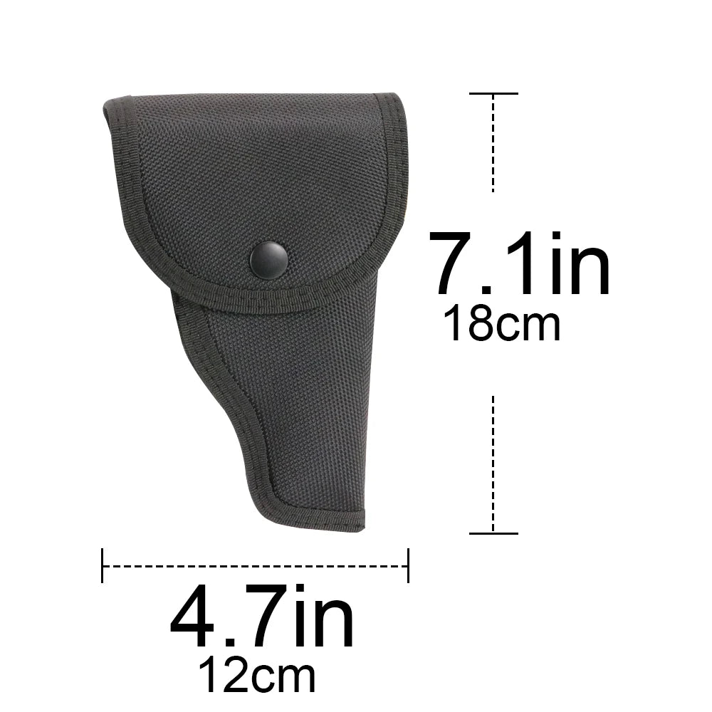 Tactical Hidden Waist Holster Quick Draw Concealed Carry Holster for Compact CS Field Waterproof IWB/OWB Holster