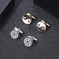 Creative Tai Chi Bagua Diagram Cufflinks Accessories Luxury Exquisite Cufflinks Gift for Men
