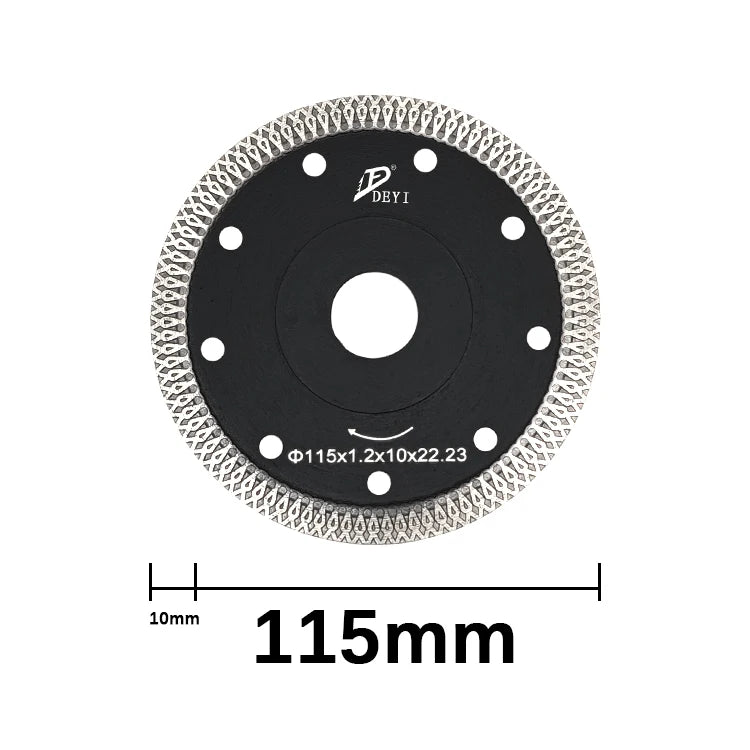 4.5 Inch Turbo Granite Cutting Tools Diamond Discs Sintered Stone Diamond Disk Diamond Saw Blades for Ceramic Tile