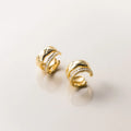 Dainty Duo CZ Pave Double Ear Cuff Earring No Piercing Trending Diamond Ear Cuffs Warp Cartilage Sterling Silver Jewelry