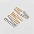 New Design Fashionable Rust Saltwater Resistant Metal Alloy U-Shaped Buckle Pearl Bikinic Connector Underwear Accessories