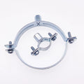 2025 Metal  M8+10 Pipe Clamp for Large Diameter Pipe Tube  Without Rubber  Tdc Duct Flange  Fasteners Conduit Clips Pipe Tube