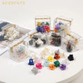 Korean High-quality Wholesale Women Plastic Small Claw Clips Colorful Cute Matte Box Packing Mini Clip Hairs for Girls