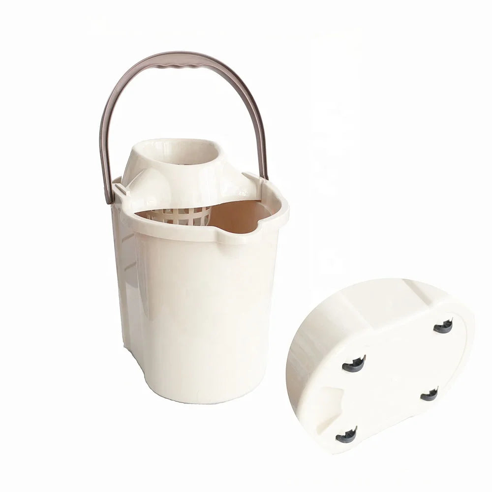 O-Cleaning Household Thickened 16L Plastic Mop Bucket With SqueezerMultiFunctional Collapsible CleaningBucket Drainage Strainer