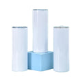 20oz Double Wall Stainless Steel Tumblers Sublimation Blanks Mugs Straw Boiling Water Safe Eco-Friendly Thermal Insulation Party