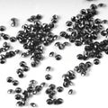 Wholesale Small Size 0.8-2.9mm Loose Moissanite Gemstone Black Melee Shape VVS Quality GRA.Black Card Certified Synthetic Lab