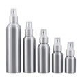 Customizable Size Color Screw Essential Oil Shampoo Shower Gel Aluminum Bottle