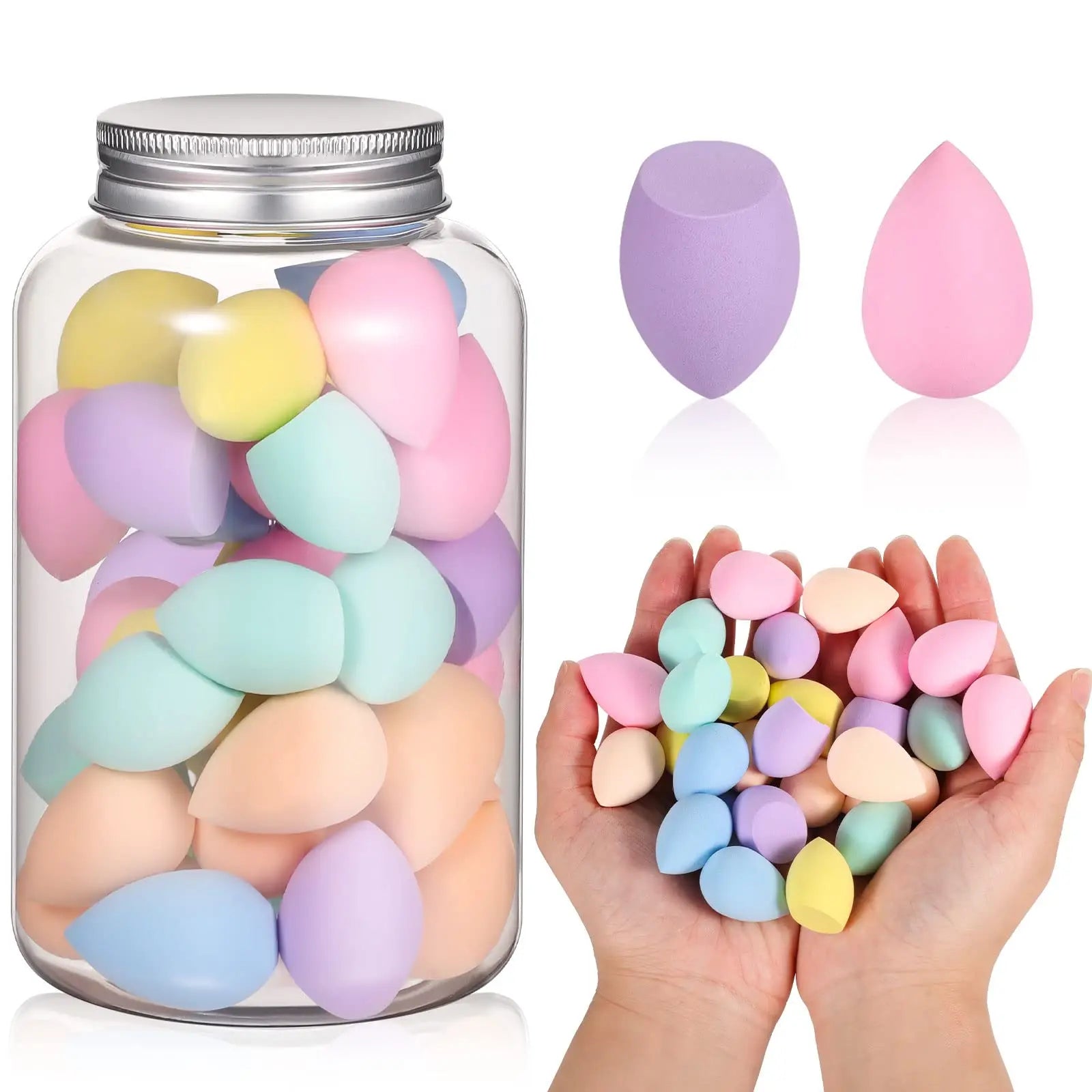Mini Makeup Sponge Set Multi Colored Mini Beauty Tool Blender Professional Makeup Blender Sponge Makeup Sponge Set