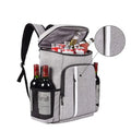 Custom Neoprene Waterproof Soft Insulated Cooler Backpack Lightweight Leak Proof 4 Person Picnic Large Capacity Letter