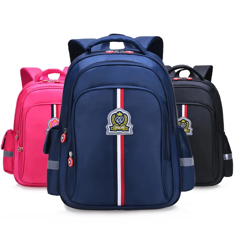 British Style Children Backpack Waterproof Middle High School Bags Boy Girl Kids School Backpack Bags