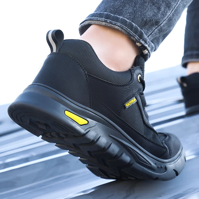GUYISA Outdoor Safety Shoes Waterproof Non-slip Steel Toe Safety Shoes