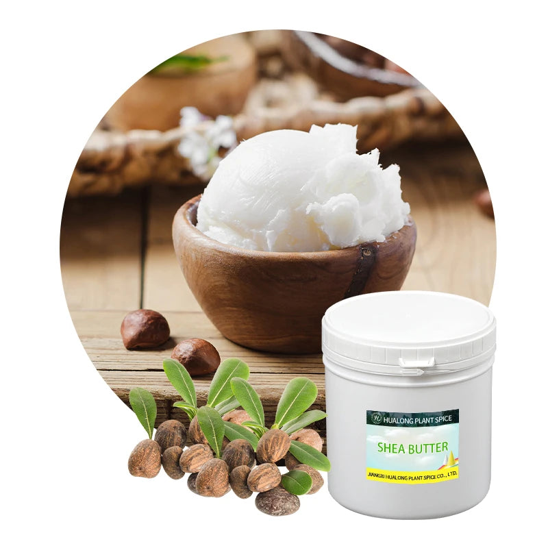 Naturaly Refined Africa Shea Butter Raw Bulk 1kg Supplier Pure White Shea Butterfor DIY Lotion Without Peculiar Smell